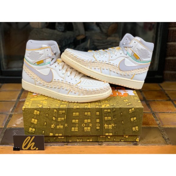 Mens 10 Air Jordan 1 Retro High OG SP “Union LA” Athletic Basketball Sneakers FD - Picture 7 of 10